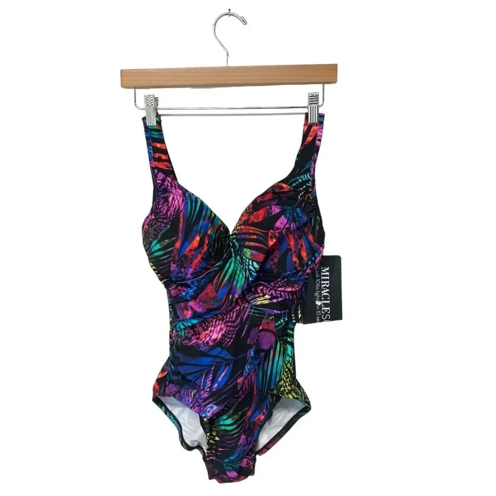 NWT Miraclesuit | Revele Underwire One Piece Swimsuit‎ 10